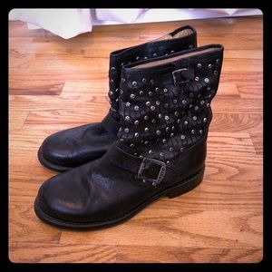 Womens Frye Jenna Cut Stud Boots - Size 8